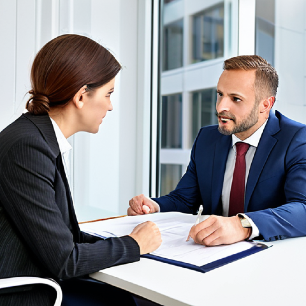 Mietrecht (Rental Law) Scenario**

"A professional lawyer in a modest business suit, consulting with a tenant in a bright, modern office, discussing a Mietvertrag (rental agreement), fully clothed, appropriate attire, safe for work, perfect anatomy, natural proportions, legal setting, professional consultation, family-friendly."

**