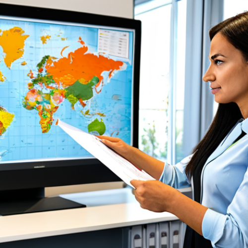 공공관리사 자격증으로 가능해지는 글로벌 기회 - Multilingual Property Manager in a Modern Office**

"A competent property manager, fully clothed in ...