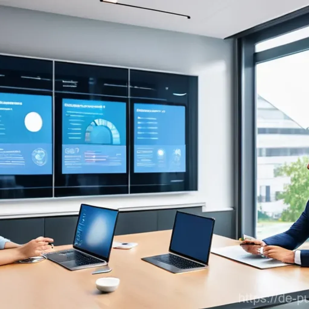 공공관리사 최신 기출문제 리뷰 - **Prompt: Digital Transformation in German Public Administration with AI Integration**
    "A bright...