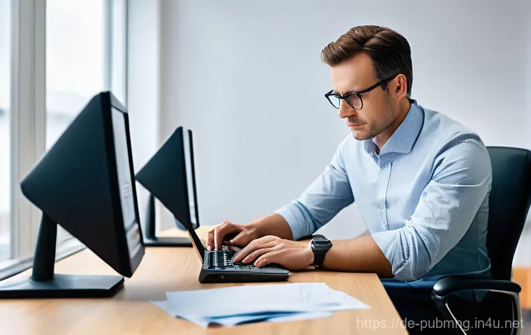 공공관리사 직무 스트레스 관리법 - **Prompt 1: The Weight of Bureaucracy and a Moment of Respite**
    "A female administrative profess...