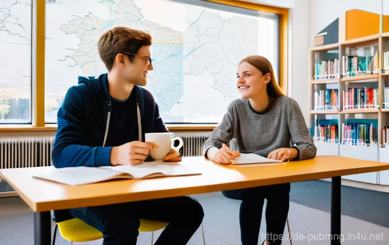 공공관리사 시험 준비 과정에서의 시간 관리 방법 - **Prompt:** A dynamic split image or a diptych depicting two contrasting yet connected scenes for a ...