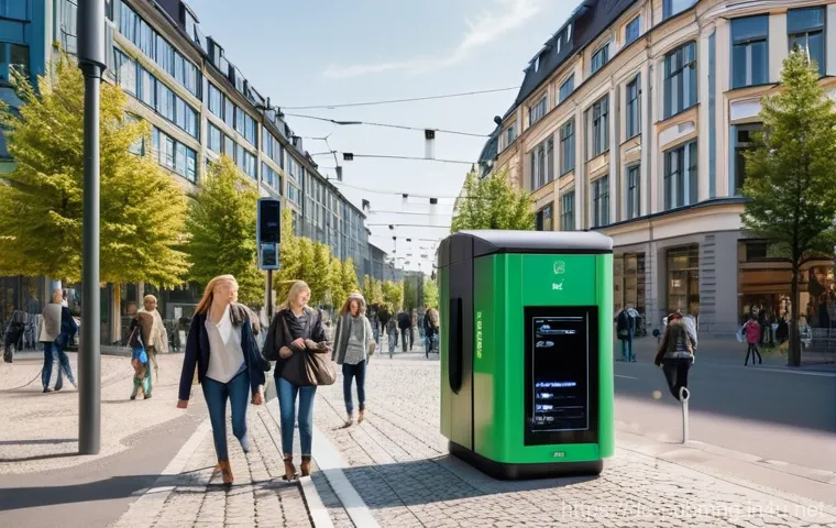 공공관리사와 공공정책 간의 연관성 - A vibrant, optimistic image depicting the transformation of German public administration through dig...