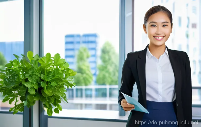 공공관리사 시험 후 취업 성공 사례와 교훈 - **Prompt: The Triumph of the Verwaltungsfachwirt**
    An image depicting a young professional, look...