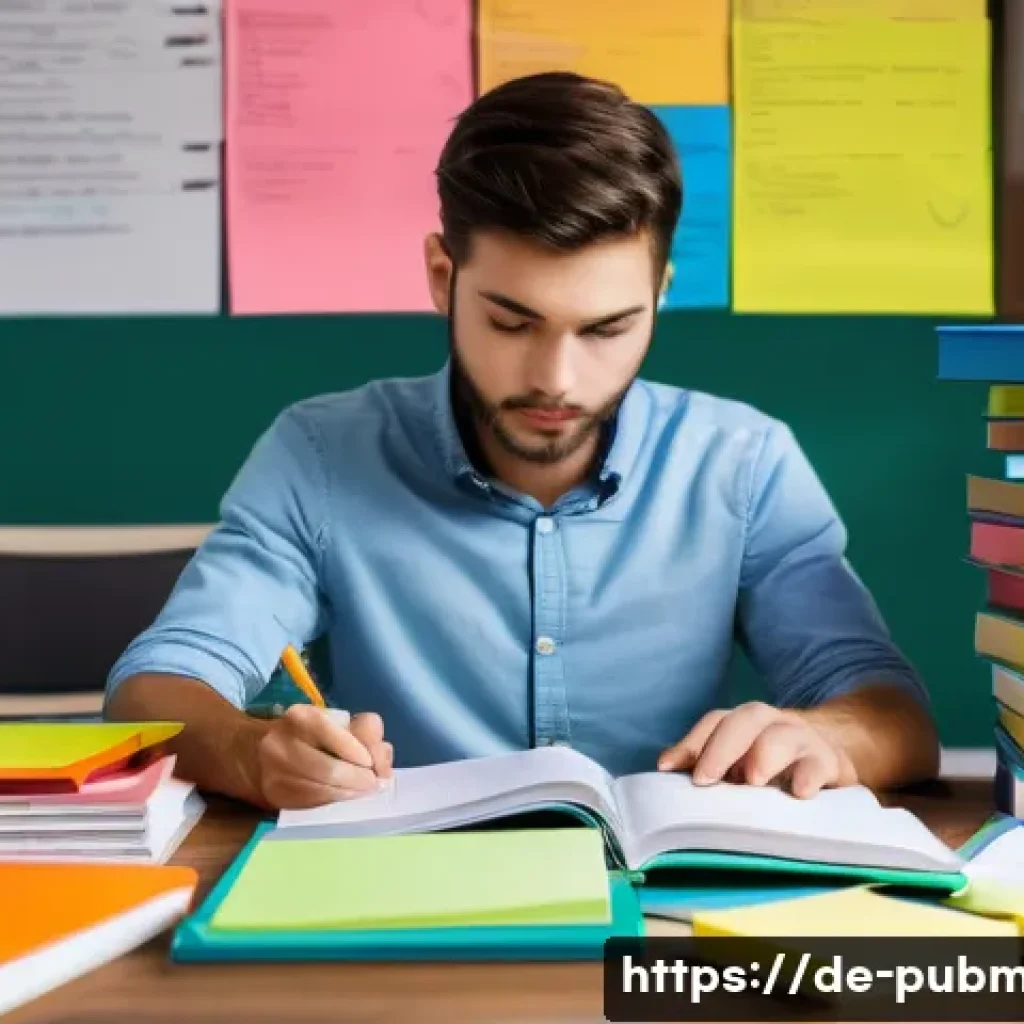 공공관리사 시험 준비 시 자주 묻는 질문 - **From Overwhelmed to Organized: The Study Journey**
    A realistic, high-definition image depictin...